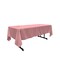 Rectangular Tablecloth Seamless Stain Resistant Wrinkle Resistant Polyester Poplin Color